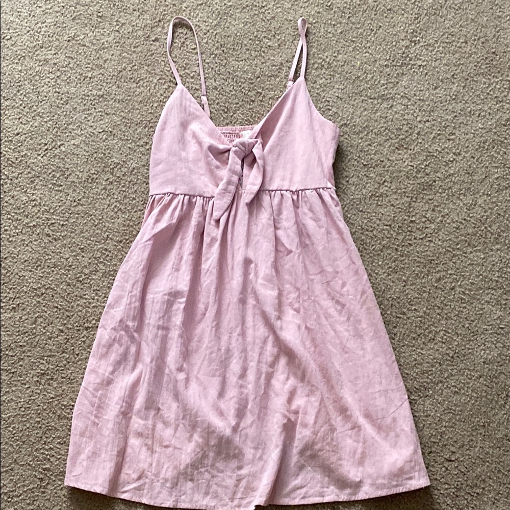 ROMWE Pink Mini Dress